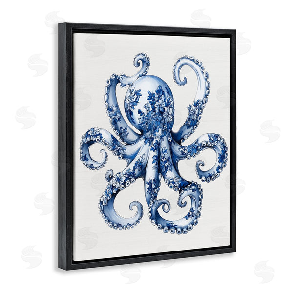 Stupell Industries Lettered And Lined | Funky Toile Octopus Wall Art