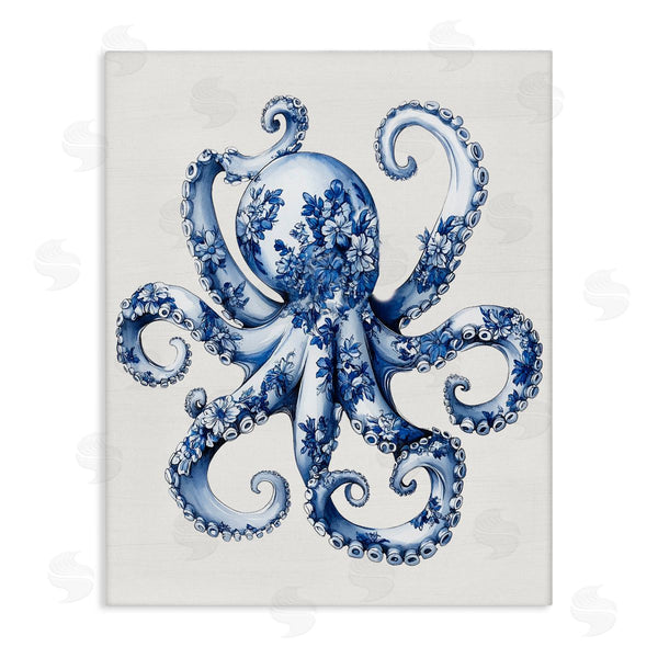 stupell industries Lettered and Lined | Funky Toile Octopus Wall Art