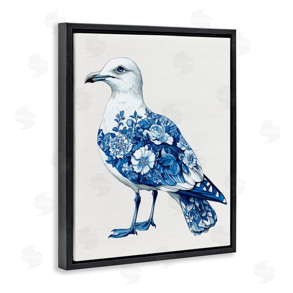 Stupell Industries Lettered And Lined | Funky Toile Seagull Wall Art