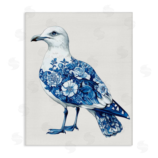stupell industries Lettered and Lined | Funky Toile Seagull Wall Art