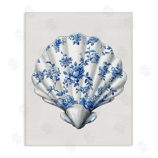 stupell industries Lettered and Lined | Funky Toile Seashell Wall Art