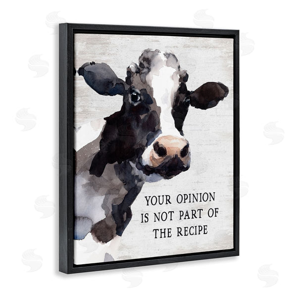 Stupell Industries Lettered And Lined | Funny Country Kitchen Phrase Wall Art