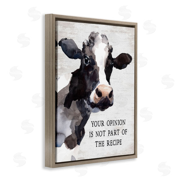 Stupell Industries Lettered And Lined | Funny Country Kitchen Phrase Wall Art