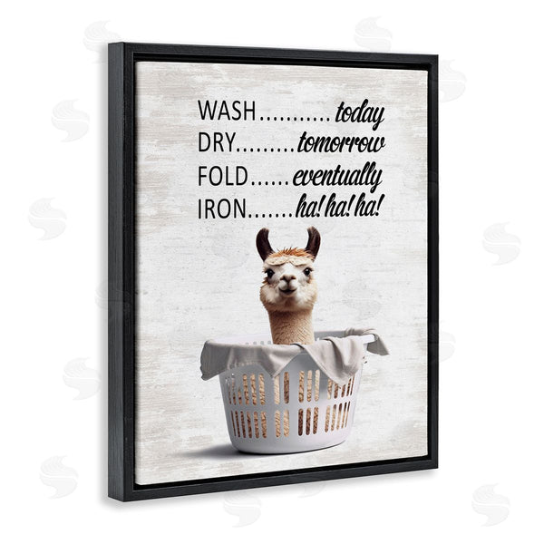 Stupell Industries Lettered And Lined | Funny Laundry Timing