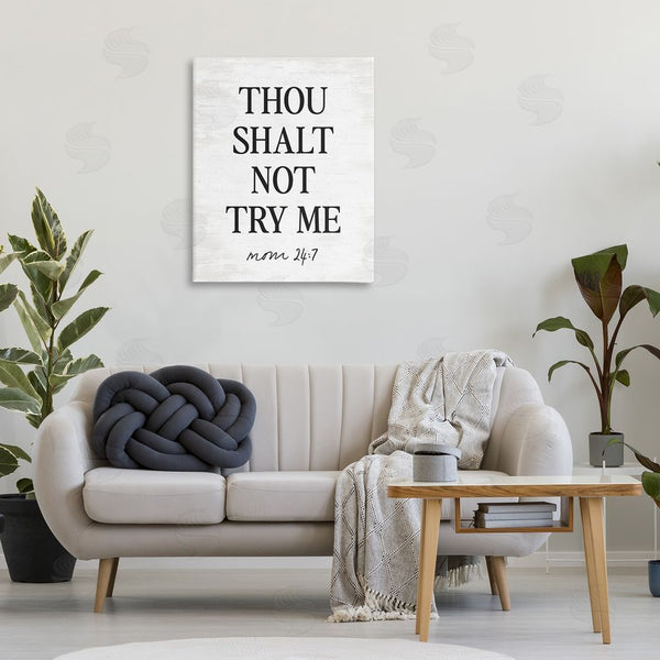 Stupell Industries Lettered And Lined | Funny Mom Biblical Verse