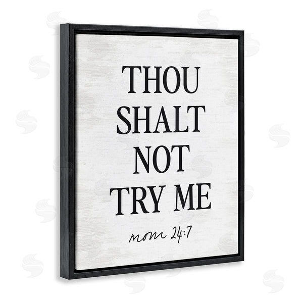 Stupell Industries Lettered And Lined | Funny Mom Biblical Verse