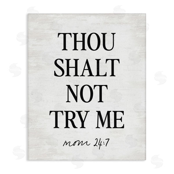 stupell industries Lettered and Lined | Funny Mom Biblical Verse