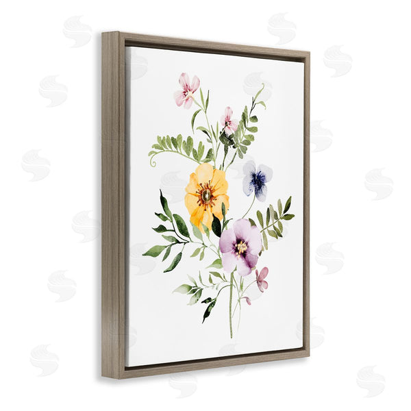 Stupell Industries Lettered And Lined | Garden Herbs Blooming Wall Art