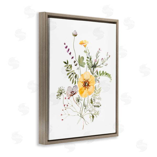 Stupell Industries Lettered And Lined | Gardening Herb Blooms Wall Art