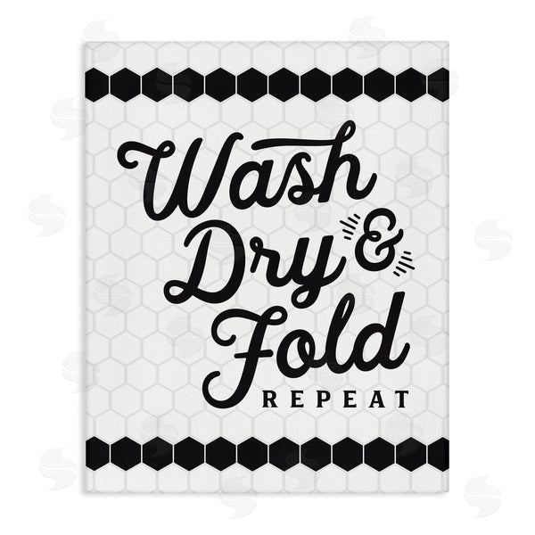 stupell industries Lettered and Lined | Geometric Laundry Phrase