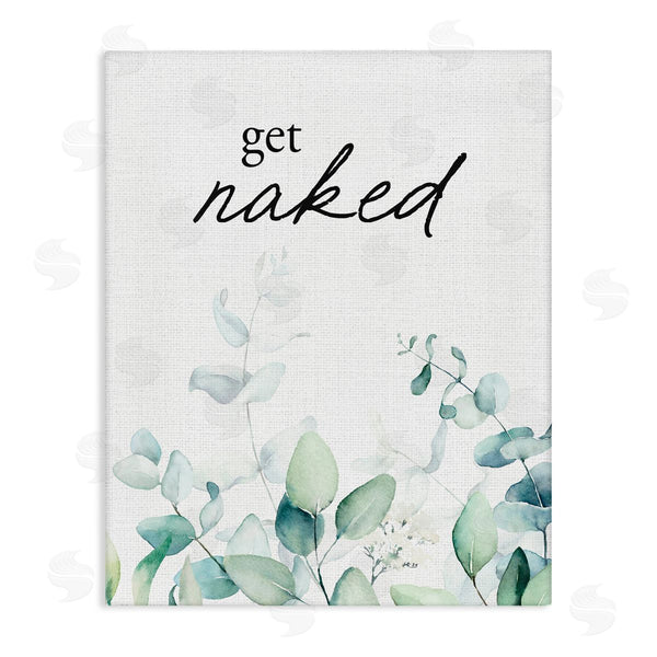 stupell industries Lettered and Lined | Get Naked Minimal Herbs Wall Art