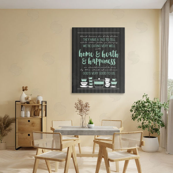 Stupell Industries Lettered And Lined | God's Good To Us Kitchen Wall Art
