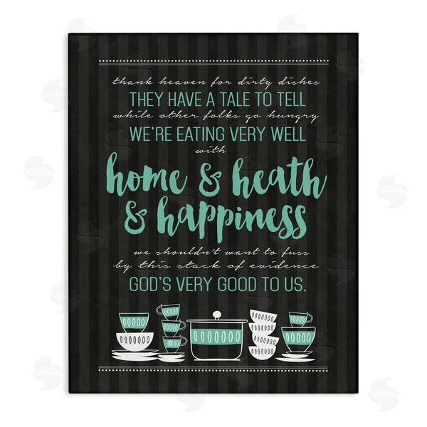 stupell industries Lettered and Lined | God's Good To Us Kitchen Wall Art