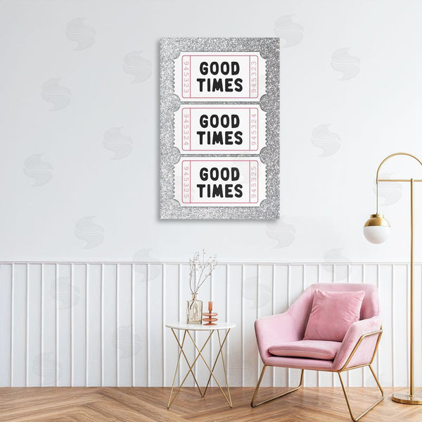 Stupell Industries Lettered And Lined | Good Times Glam Tickets