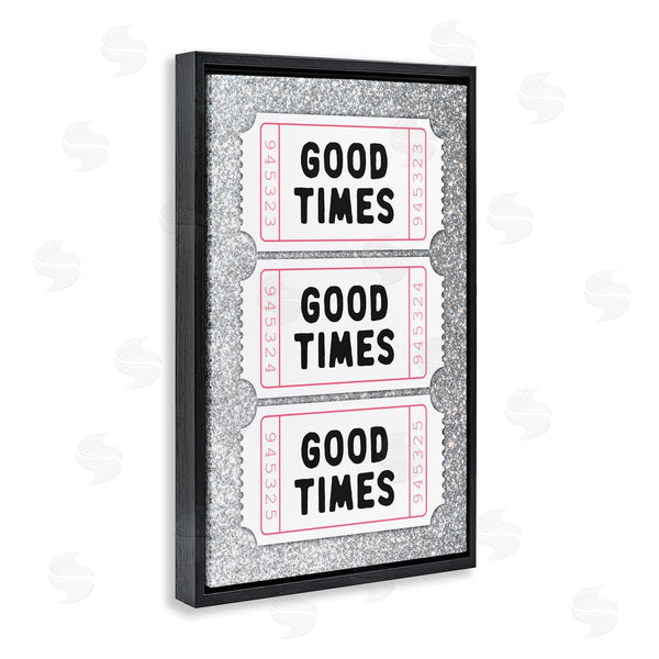 Stupell Industries Lettered And Lined | Good Times Glam Tickets