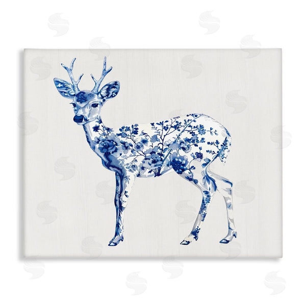stupell industries Lettered and Lined | Graceful Toile Deer Wall Art