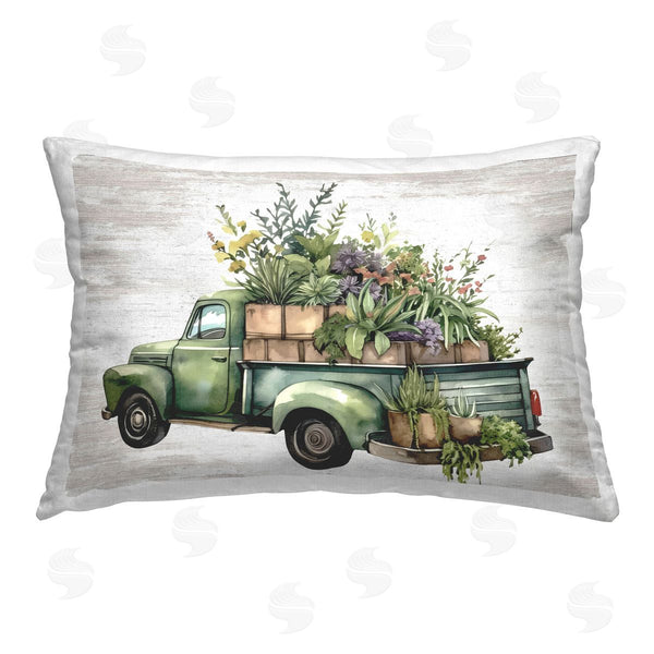 stupell industries Lettered and Lined | Greenery Filled Truck