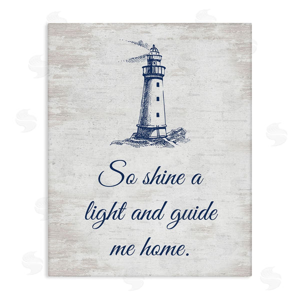 stupell industries Lettered and Lined | Guide Me Home