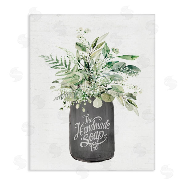 stupell industries Lettered and Lined | Handmade Soap Botanicals