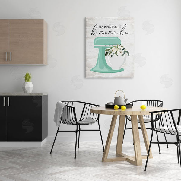 Stupell Industries Lettered And Lined | Happiness Is Handmade Phrase Wall Art