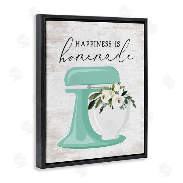 Stupell Industries Lettered And Lined | Happiness Is Handmade Phrase Wall Art
