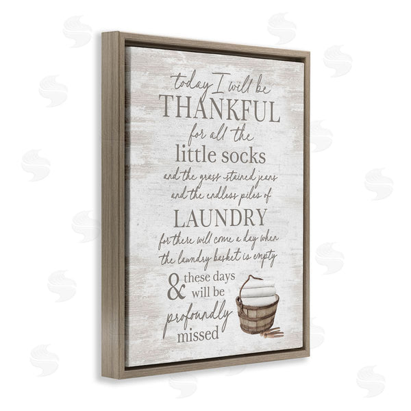 Stupell Industries Lettered And Lined | Heartfelt Laundry Phrase