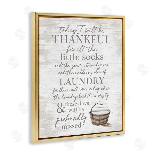 Stupell Industries Lettered And Lined | Heartfelt Laundry Phrase