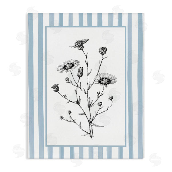 stupell industries Lettered and Lined | Herbs in Striped Border