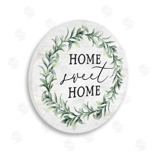 stupell industries Lettered and Lined | Home Sweet Home Wreath Wall Art