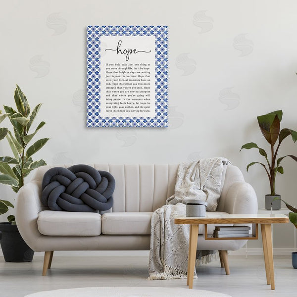 Stupell Industries Lettered And Lined | Hope For Brighter Days Wall Art