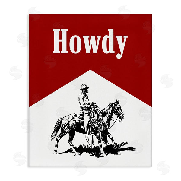 stupell industries Lettered and Lined | Howdy Classic Cowboy