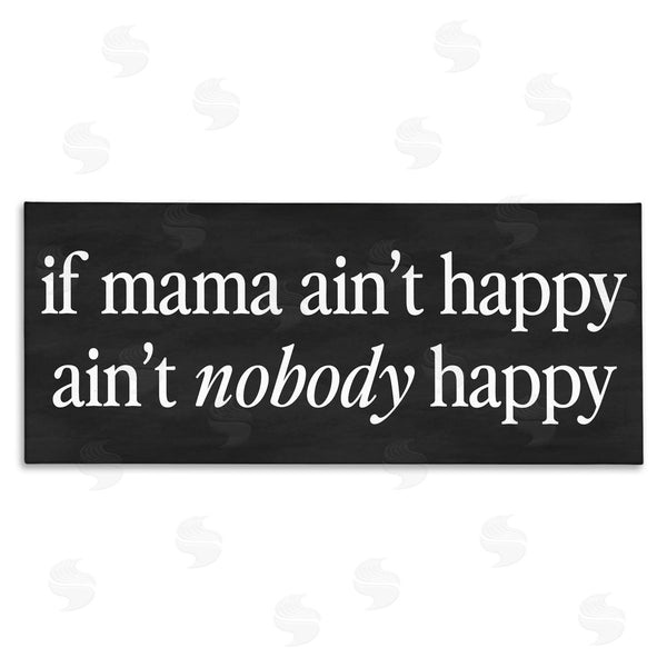 stupell industries Lettered and Lined | If Mama Ain't Happy Humor