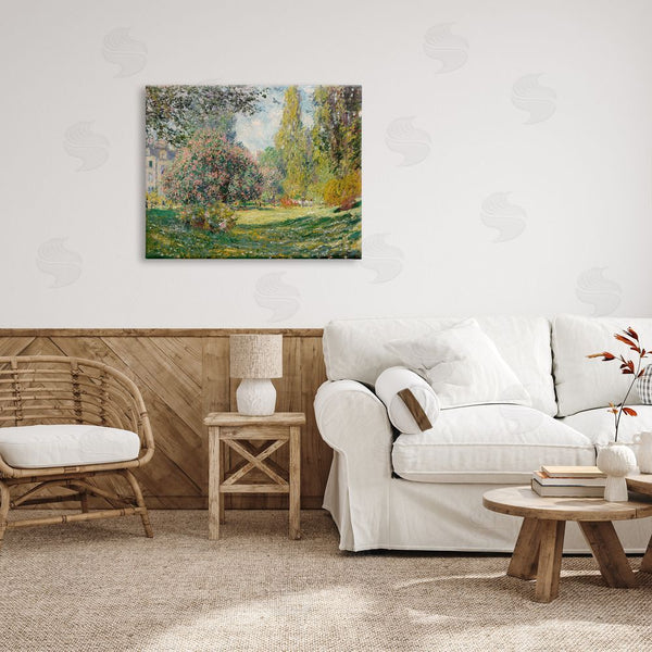 Stupell Industries Lettered And Lined | Impressionist Flower Field Garden Vintage Estate Wall Art