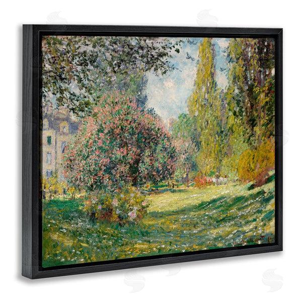 Stupell Industries Lettered And Lined | Impressionist Flower Field Garden Vintage Estate Wall Art