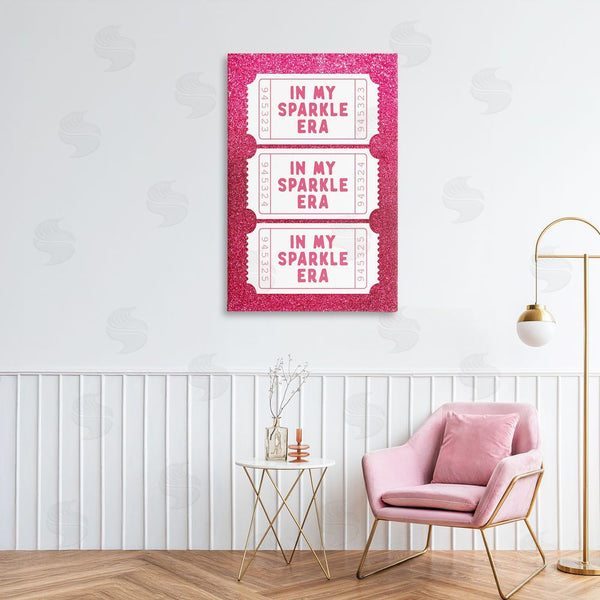Stupell Industries Lettered And Lined | In My Sparkle Era Tickets