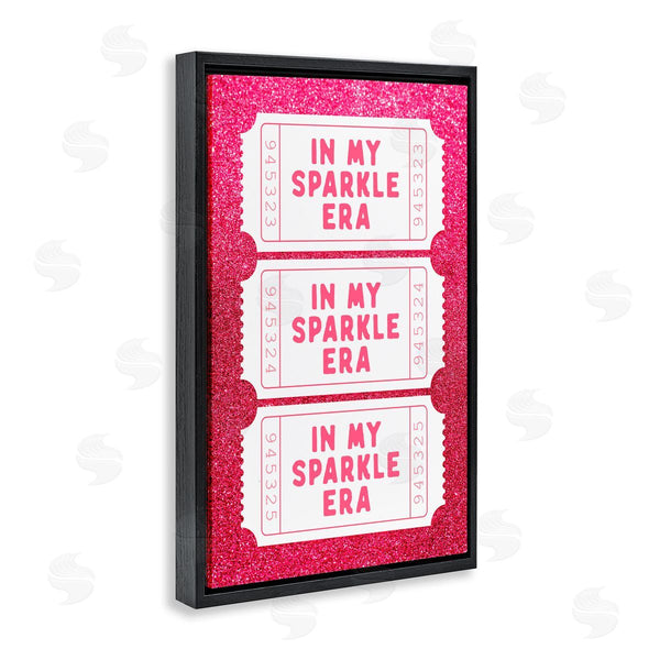 Stupell Industries Lettered And Lined | In My Sparkle Era Tickets