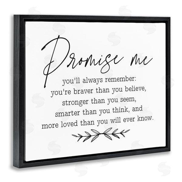 Stupell Industries Lettered And Lined | Inspirational Self Love Quote Casual Botanical Design Wall Art