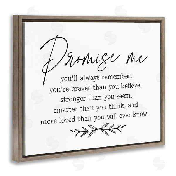 Stupell Industries Lettered And Lined | Inspirational Self Love Quote Casual Botanical Design Wall Art