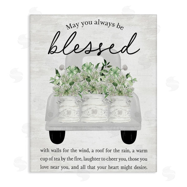 stupell industries Lettered and Lined | Inspiring Blessed Phrase