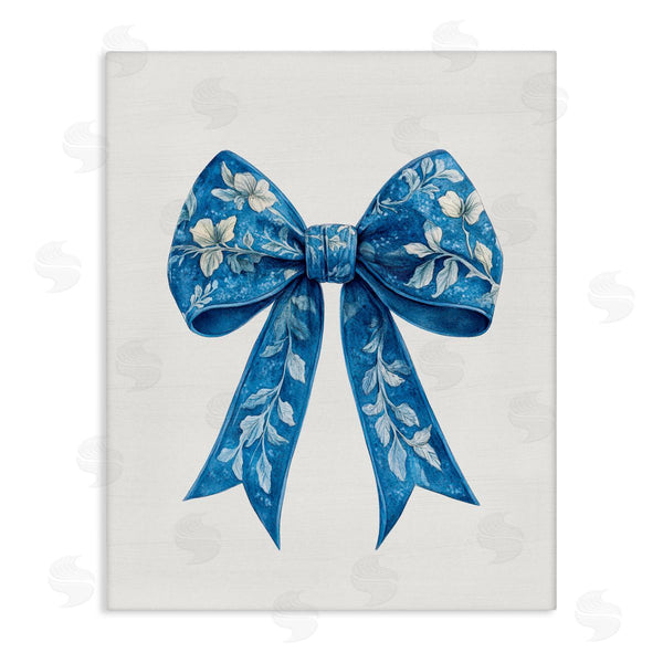stupell industries Lettered and Lined | Intricate Florals Ribbon Wall Art