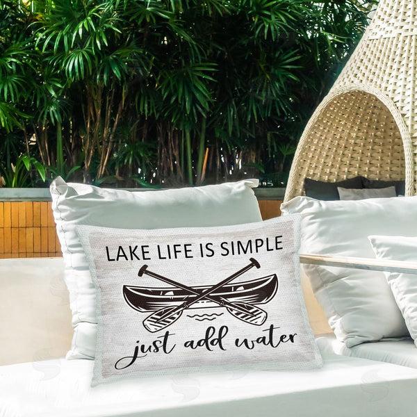 Stupell Industries Lettered And Lined | Just Add Water Phrase