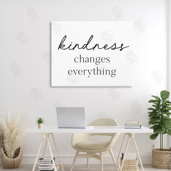 Stupell Industries Lettered And Lined | Kindness Changes Everything Wall Art