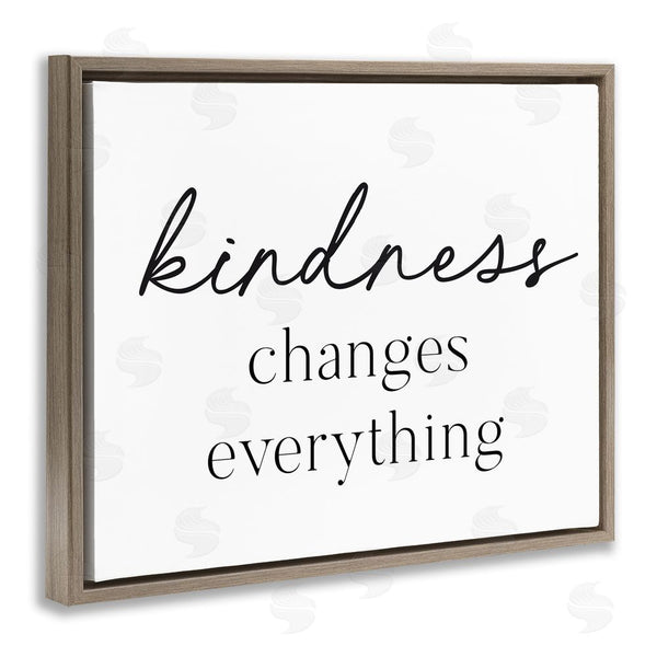 Stupell Industries Lettered And Lined | Kindness Changes Everything Wall Art