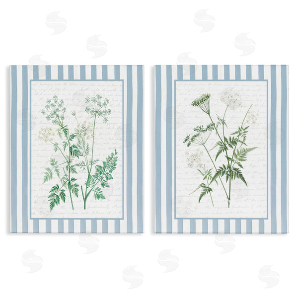 stupell industries Lettered and Lined | Kitchen Bath Wild Herbs