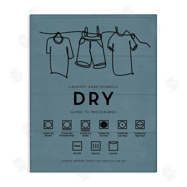 stupell industries Lettered and Lined | Laundry Dry Reminders