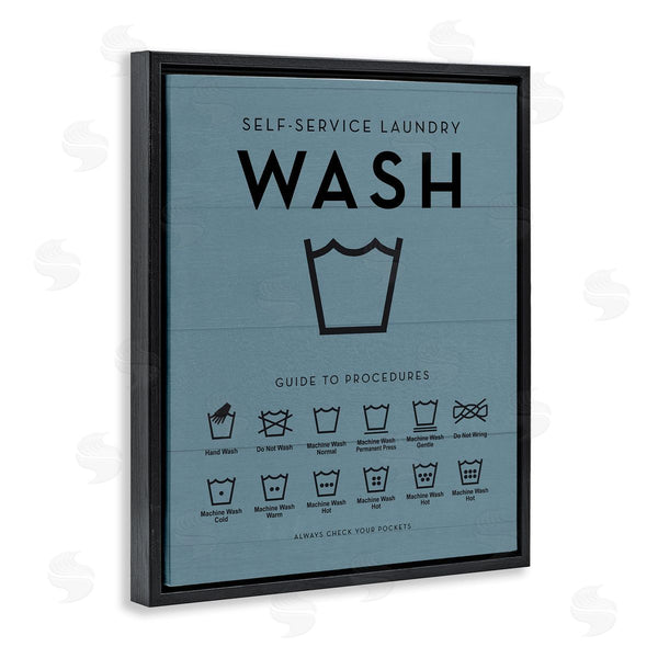 Stupell Industries Lettered And Lined | Laundry Reminders Chart