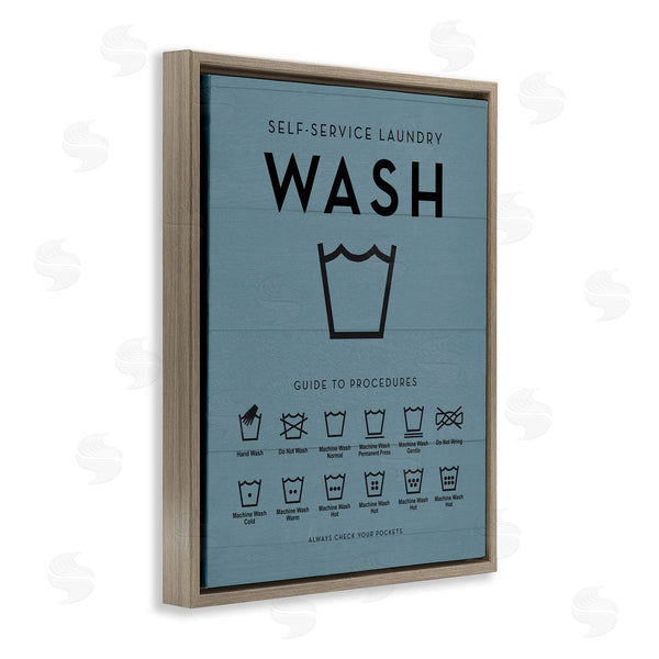 Stupell Industries Lettered And Lined | Laundry Reminders Chart