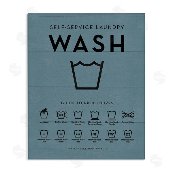 stupell industries Lettered and Lined | Laundry Reminders Chart