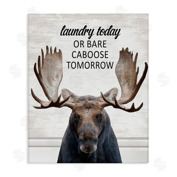 stupell industries Lettered and Lined | Laundry Today Bare Caboose Tomorrow