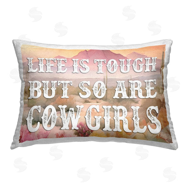 Stupell Industries Lettered And Lined | Life & Cowgirls Are Tough
